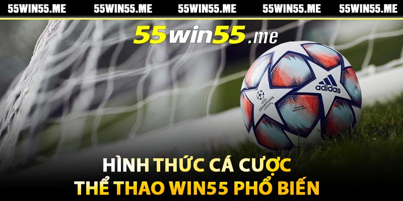 Hình thức cá cược thể thao Win55 phổ biến